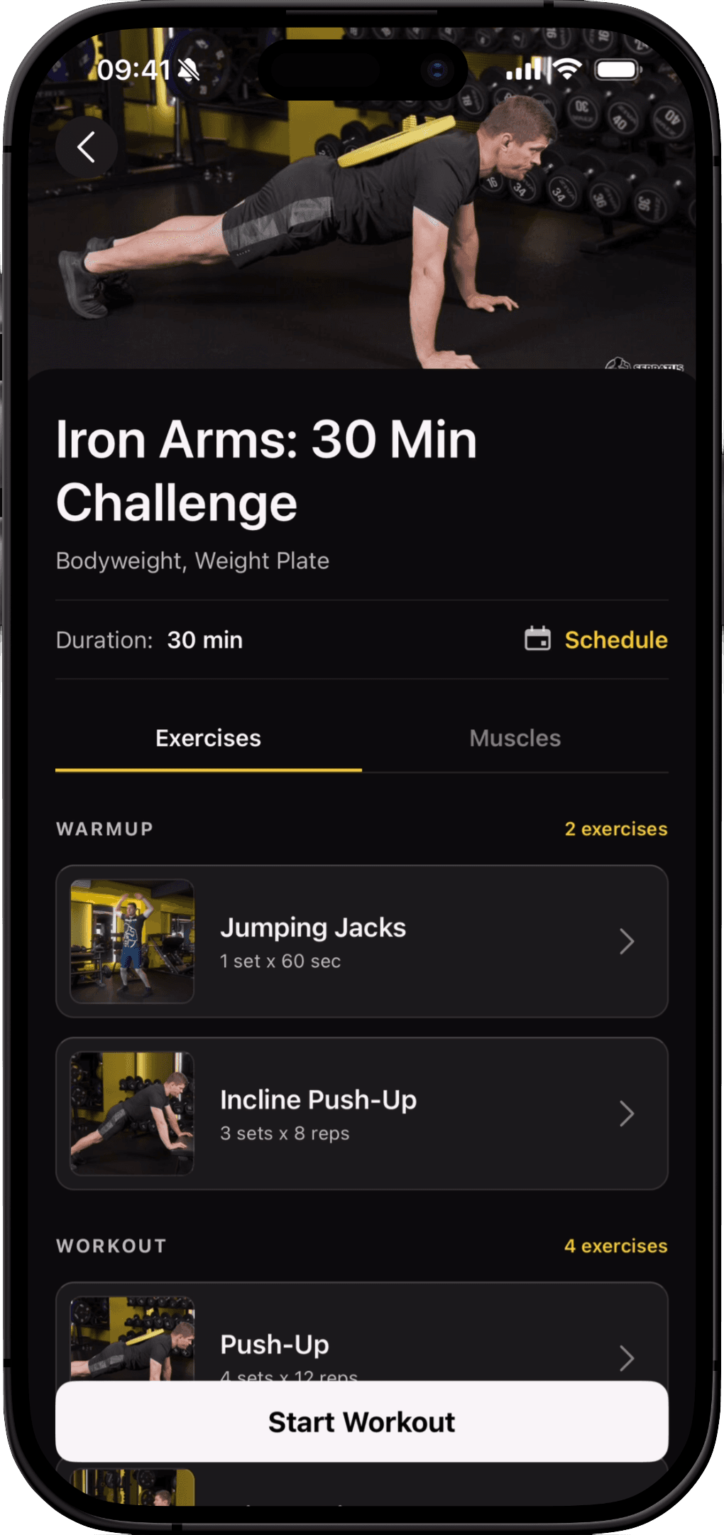 Workout Detail